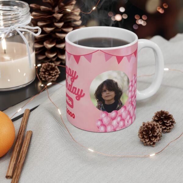BIRTHDAY MUG - 3 | Happy Birthday Gift | 11oz Ceramic Coffee Cup | Birthday Present