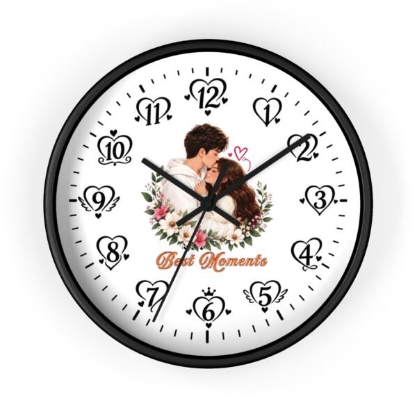Anniversary Gift for Couple, Personalized Wall Clock, Romantic Couple Gift, Wedding Anniversary Decor, Unique Home Gift, Love Clock